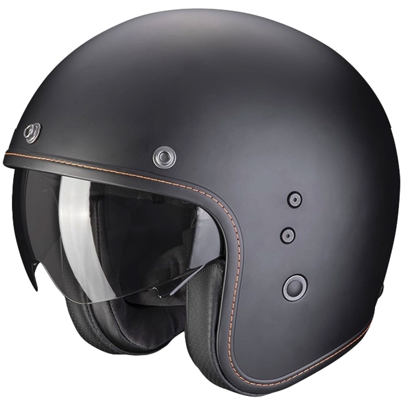 Casco aperto SCORPION BELFAST EVO Nero solido opaco
