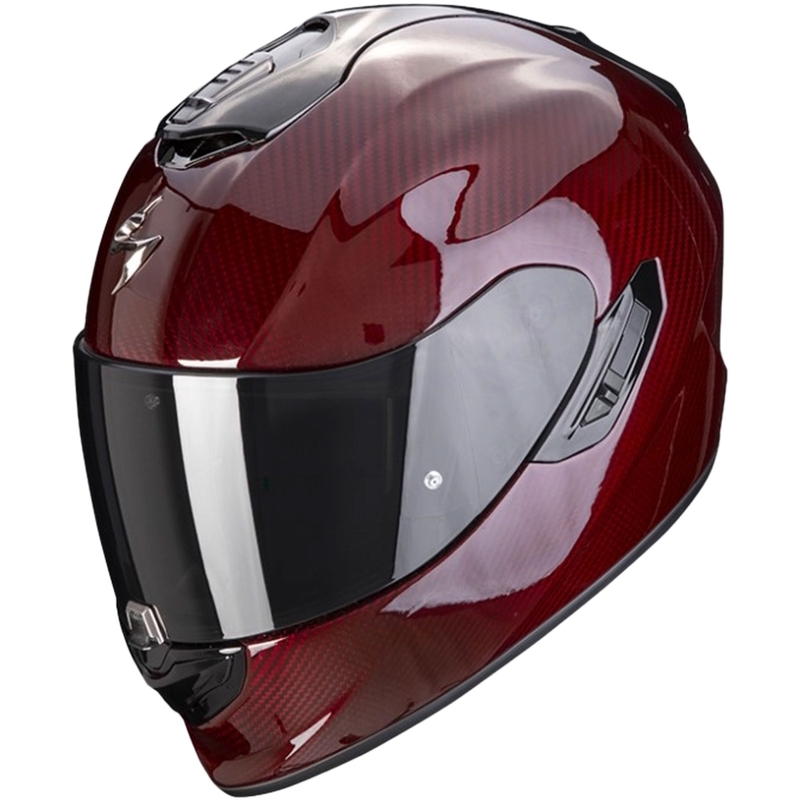 Casco moto integrale Scorpion EXO-1400 Carbon red