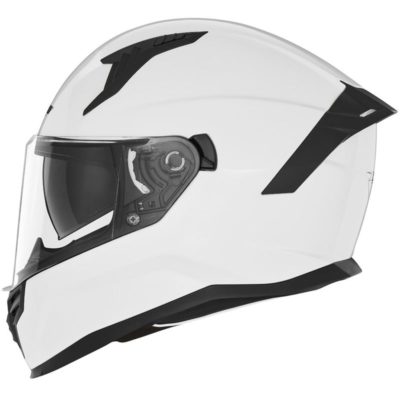 Casco integrale da moto NOX N401 bianco