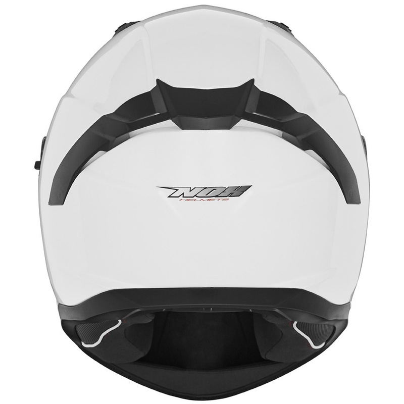 Casco integrale da moto NOX N401 bianco