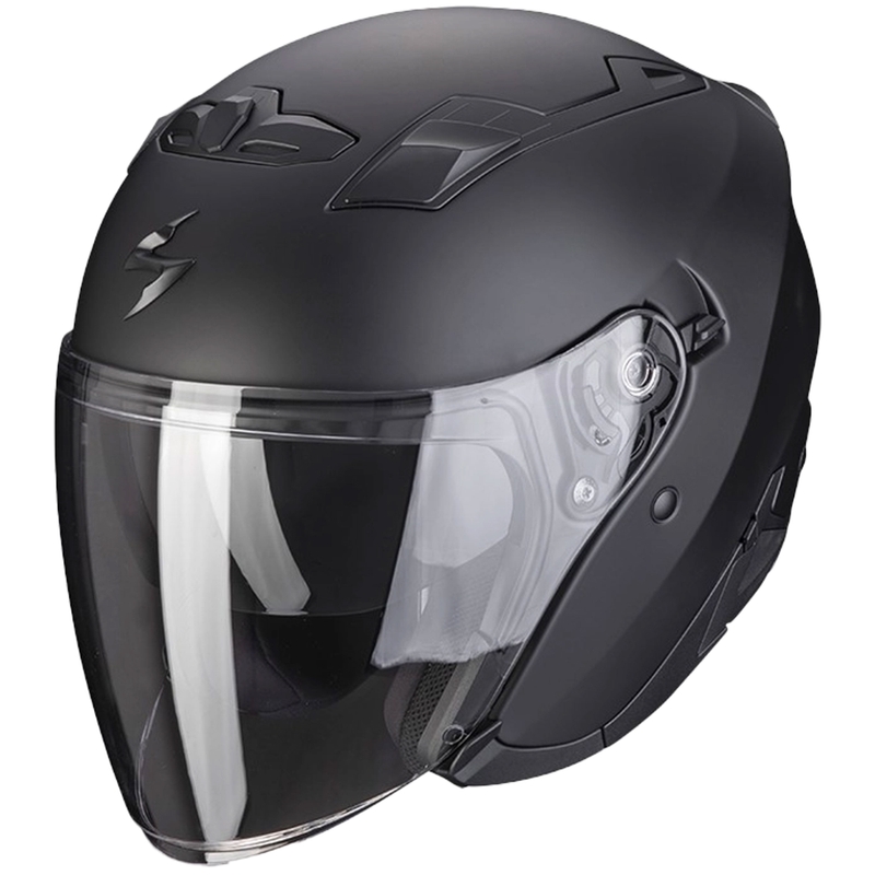 Casco moto aperto SCORPION EXO-230 Nero solido opaco
