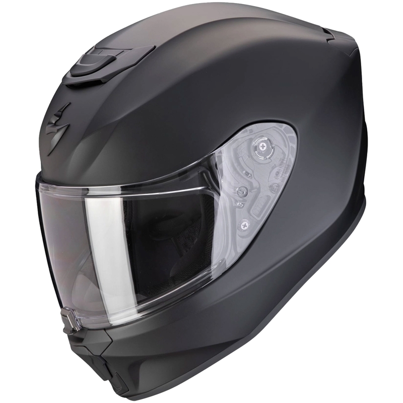 Casco integrale da moto per bambini Scorpion EXO-JNR AIR SOLID nero opaco