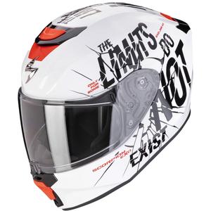 Casco da moto per bambini Scorpion EXO-JNR AIR BOUM bianco-nero