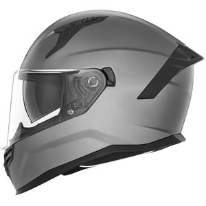 Casco integrale da moto NOX N401, titanio opaco