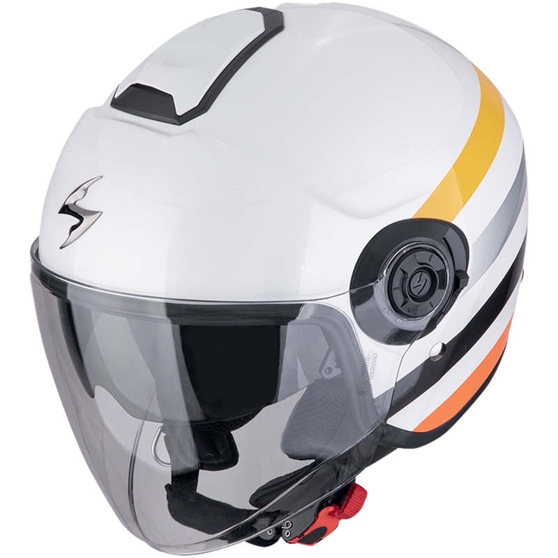 Casco aperto Scorpion EXO-CITY II BEE bianco-giallo Saldi