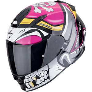 Casco integrale da moto Scorpion EXO-491 PIRATE rosa