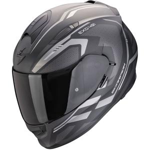 Casco integrale da moto Scorpion EXO-491 KRYPTA nero opaco-argento