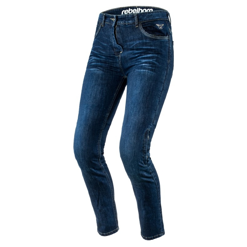 Dámské jeansy na motorku Rebelhorn Lisa Lady modré výprodej