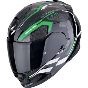 Casco integrale da moto Scorpion EXO-491 KRYPTA nero-verde-bianco