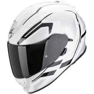Casco integrale da moto Scorpion EXO-491 KRYPTA bianco-nero