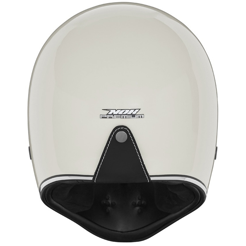 Casco integrale da moto NOX PREMIUM SEVENTY II bianco avorio