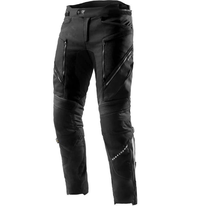 Pantaloni moto estesi Rebelhorn Hardy 3.0 neri