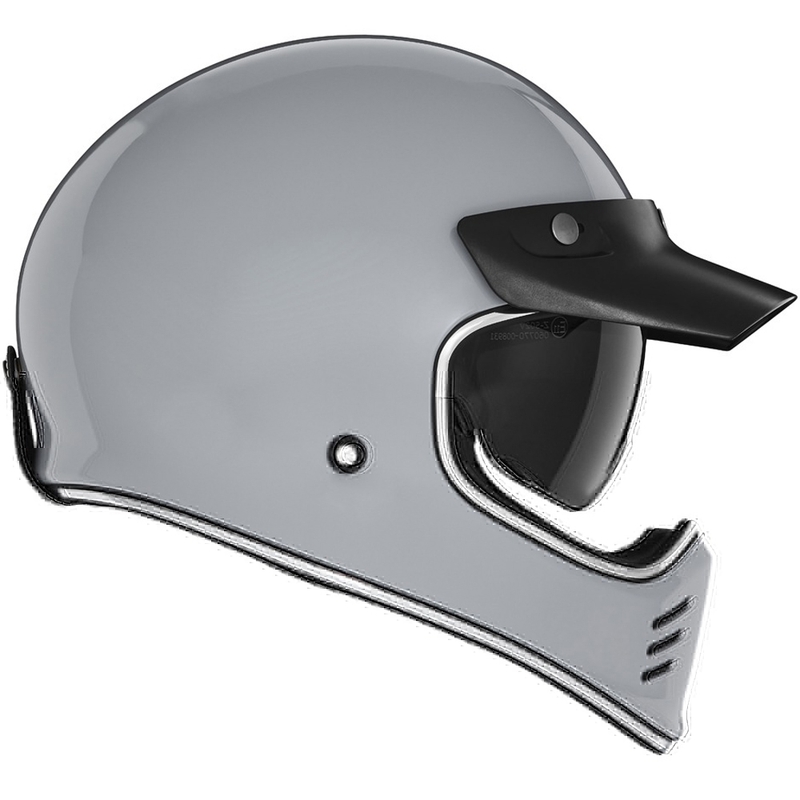 Casco integrale da moto NOX PREMIUM SEVENTY II grigio