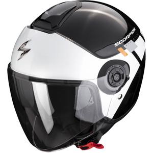 Casco aperto Scorpion EXO-CITY II Mall bianco e nero