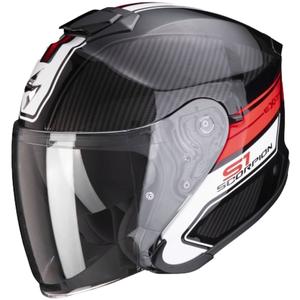 Casco aperto Scorpion EXO-S1 Cross-Ville Nero-Rosso