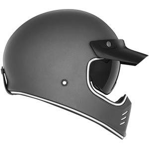 Casco integrale da moto NOX PREMIUM SEVENTY II, titanio