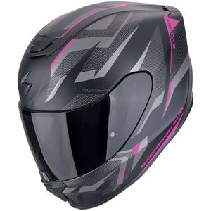 Casco moto integrale Scorpion EXO-391 AAXO nero opaco-rosa