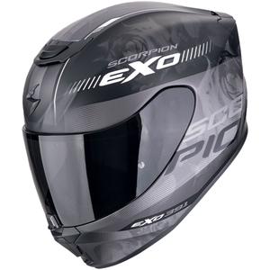 Casco moto integrale Scorpion EXO-391 AVA nero-argento opaco