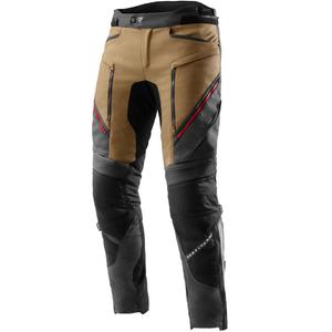 Pantaloni moto Rebelhorn Hardy 3.0 beige-grigio-rosso
