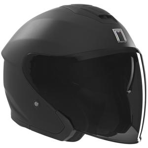 Casco moto jet NOX PREMIUM SPY nero opaco