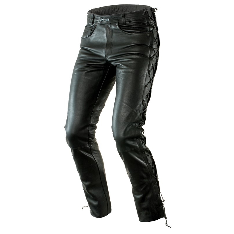 Pantaloni da moto pesanti Ozone con allacciatura