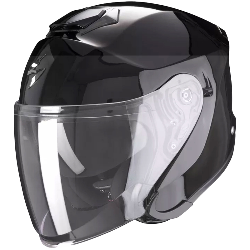 Casco aperto Scorpion EXO-S1 Nero solido lucido