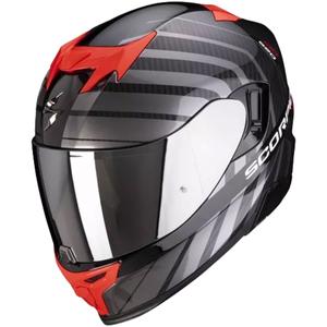 Casco integrale Scorpion EXO-520 AIR Shade nero-grigio-rosso