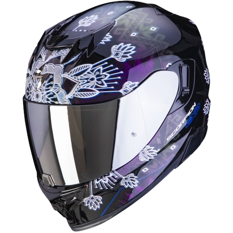 Casco integrale Scorpion EXO-520 AIR Tina Chameleon nero