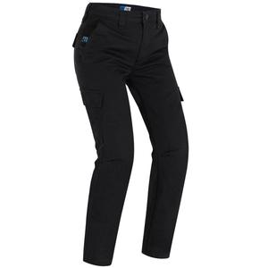 Jeans da motociclista da donna PMJ Electra Cargo neri