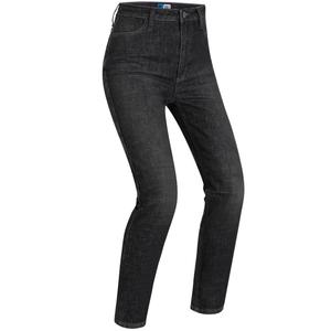 Jeans da motociclista donna PMJ Sara neri