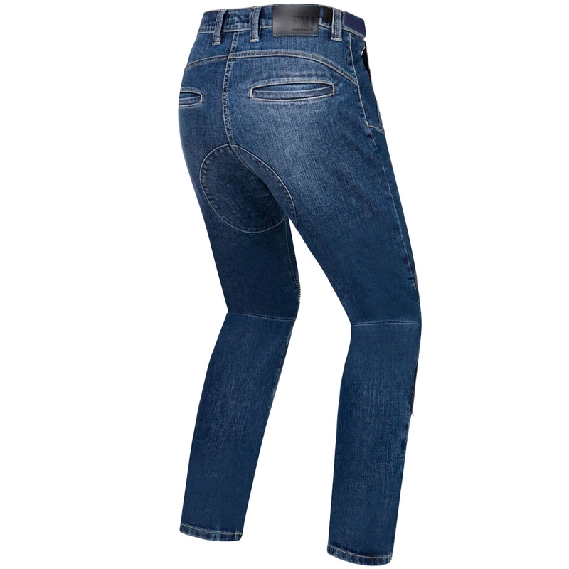 Jeans da motociclista PMJ Dust blu Saldi