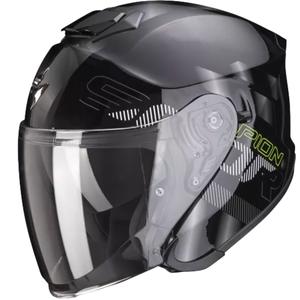 Casco aperto Scorpion EXO-S1 Gravity nero-argento
