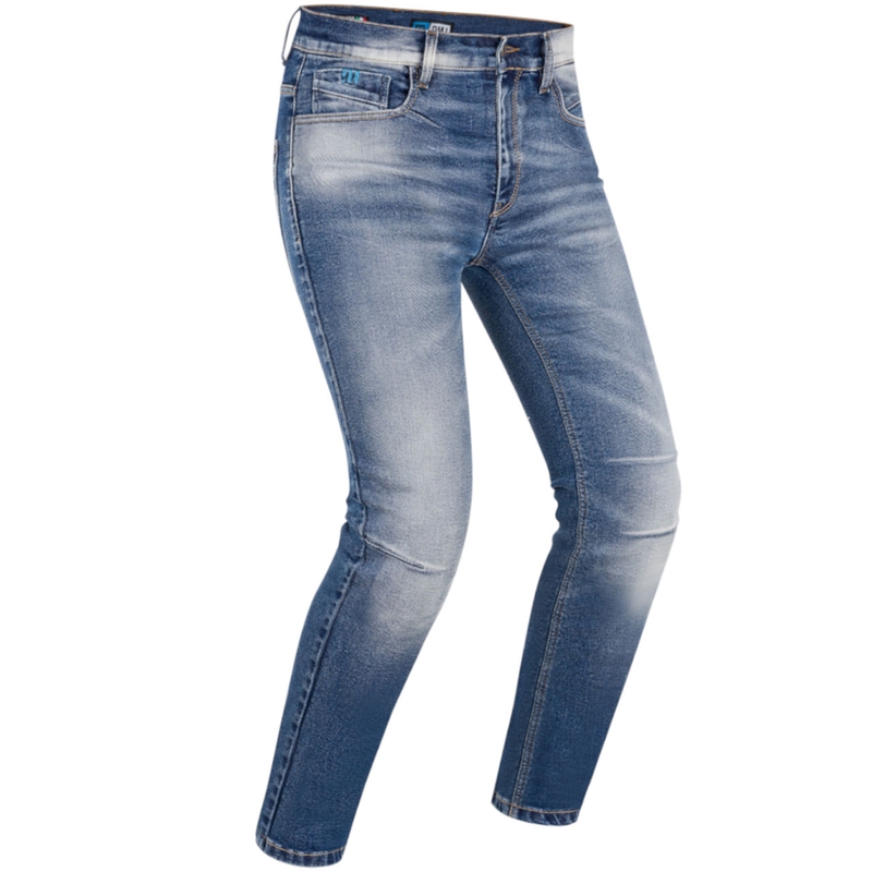 Jeans da moto blu PMJ Cruise Saldi