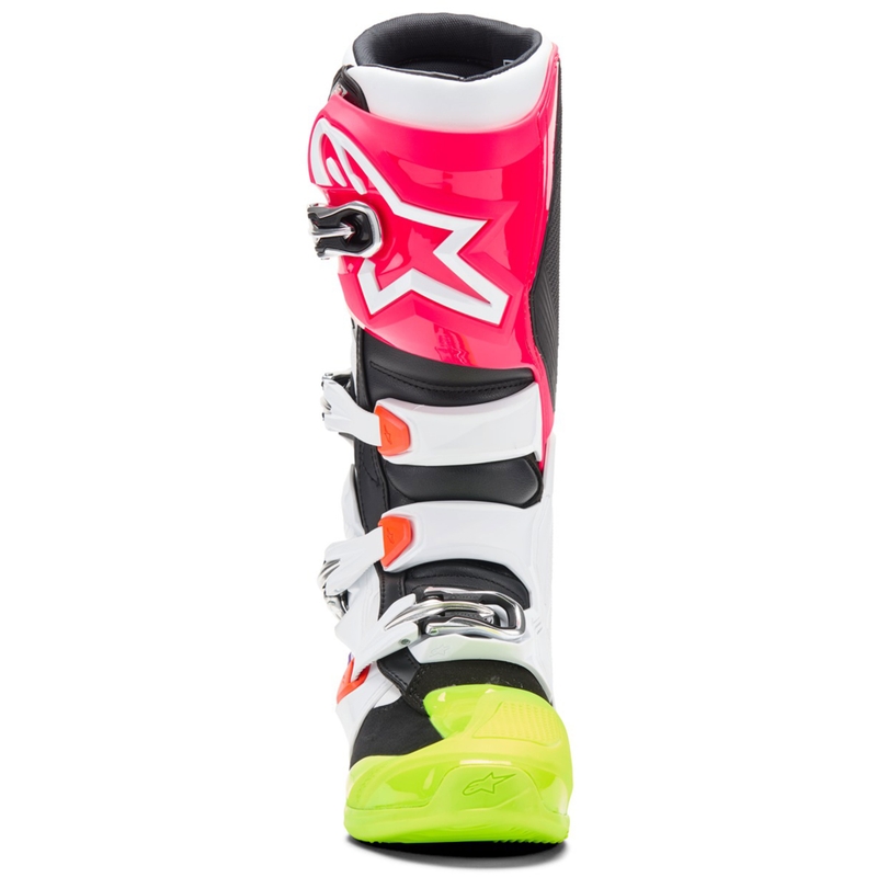 Stivali da motocross multicolor Alpinestars TECH 7 edizione limitata Hay