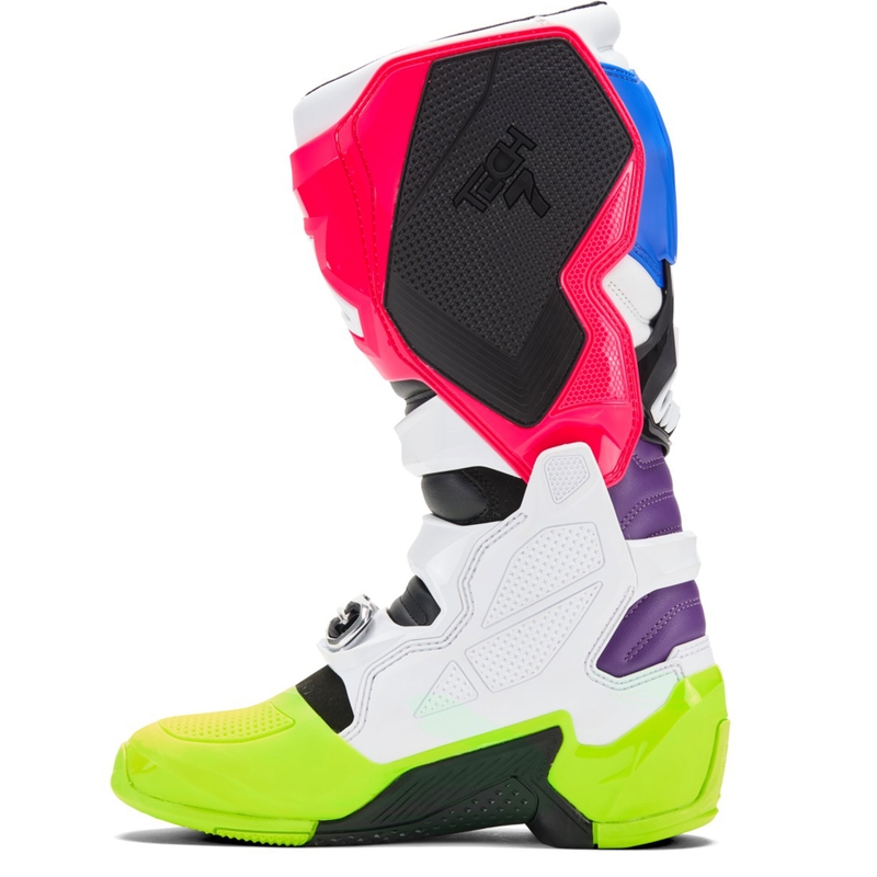 Stivali da motocross multicolor Alpinestars TECH 7 edizione limitata Hay