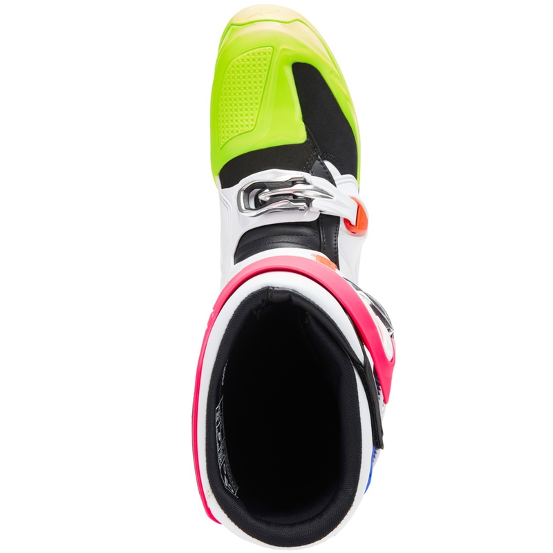 Stivali da motocross multicolor Alpinestars TECH 7 edizione limitata Hay
