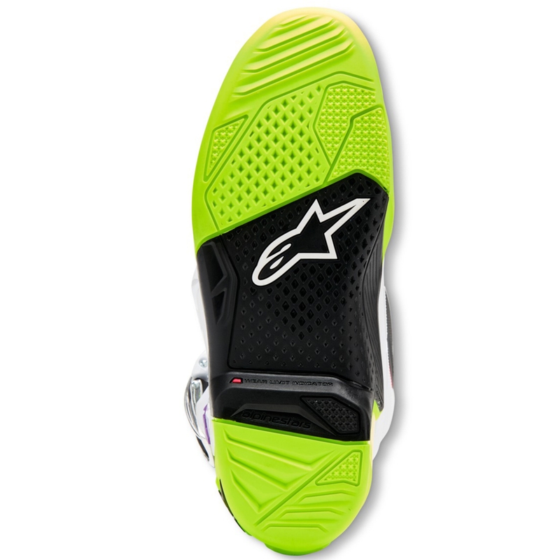 Stivali da motocross multicolor Alpinestars TECH 7 edizione limitata Hay