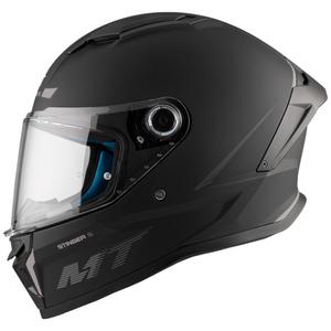 Casco integrale da moto MT Stinger 2 Solid nero opaco