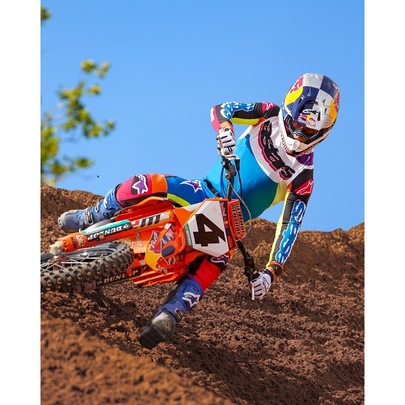 Maglia da motocross Alpinestars Supertech SX edizione limitata HAY multicolore