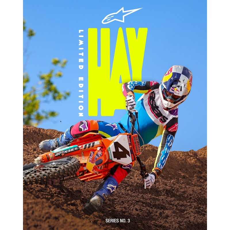 Maglia da motocross Alpinestars Supertech SX edizione limitata HAY multicolore