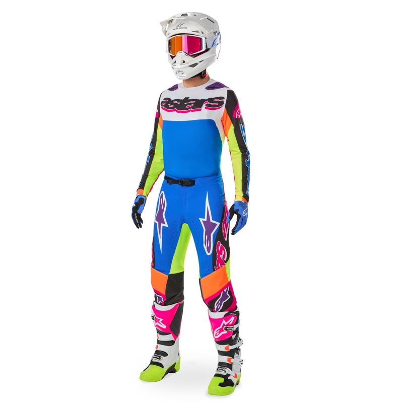 Maglia da motocross Alpinestars Supertech SX edizione limitata HAY multicolore
