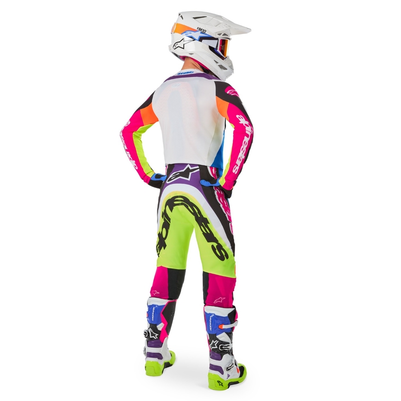 Maglia da motocross Alpinestars Supertech SX edizione limitata HAY multicolore