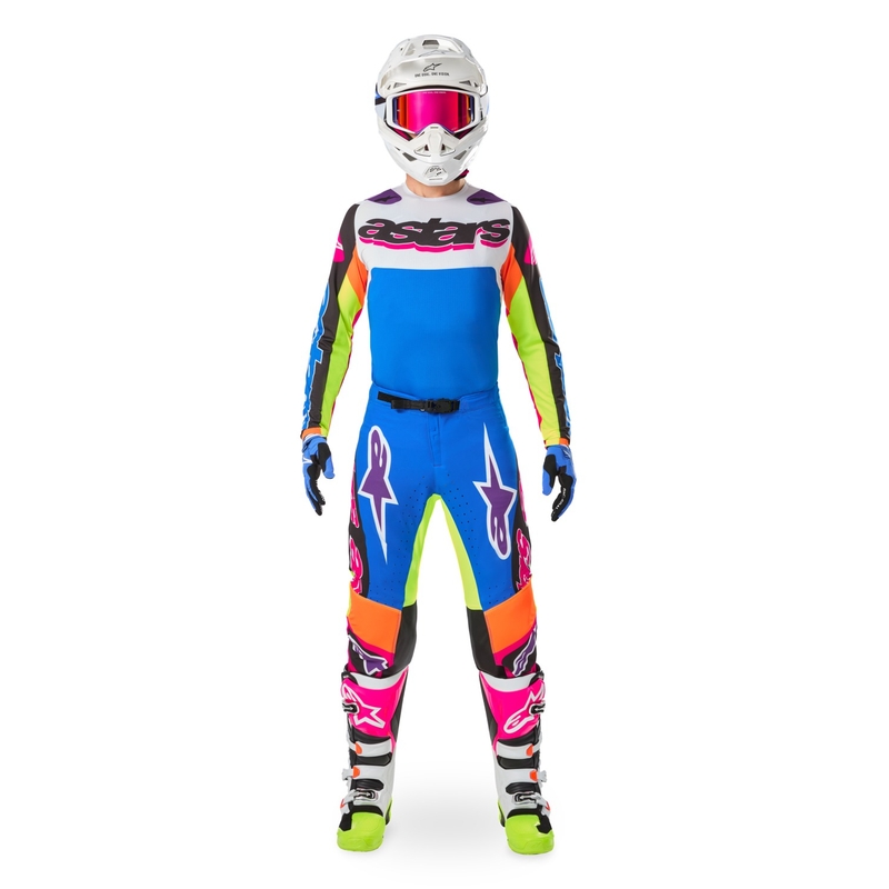 Maglia da motocross Alpinestars Supertech SX edizione limitata HAY multicolore