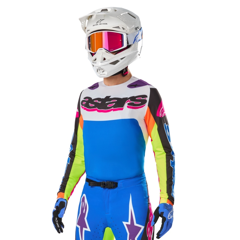 Maglia da motocross Alpinestars Supertech SX edizione limitata HAY multicolore