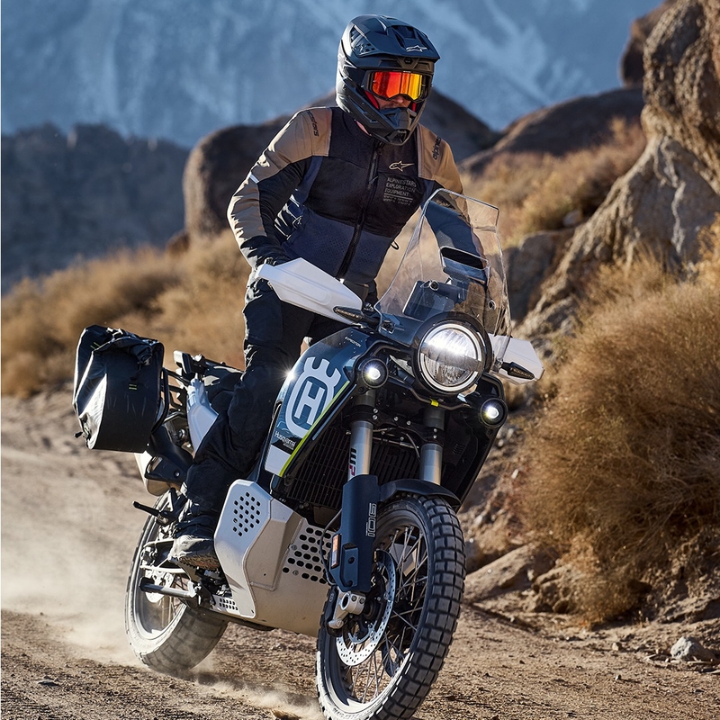 Giacca da moto Alpinestars ST-2 Air blu scuro-cachi scuro-nero