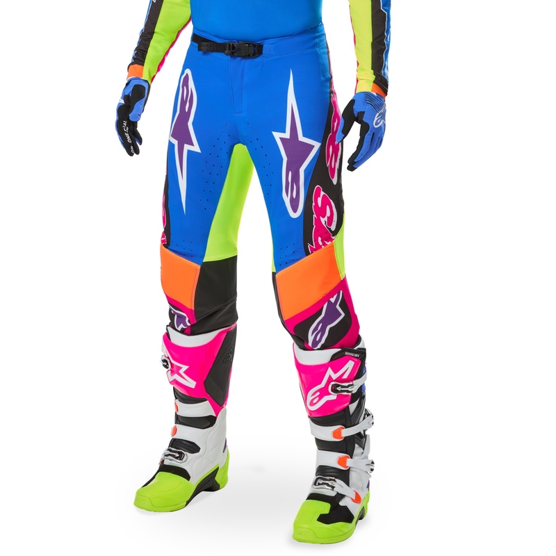 Pantaloni motocross Alpinestars SUPERTECH edizione limitata HAY multicolor