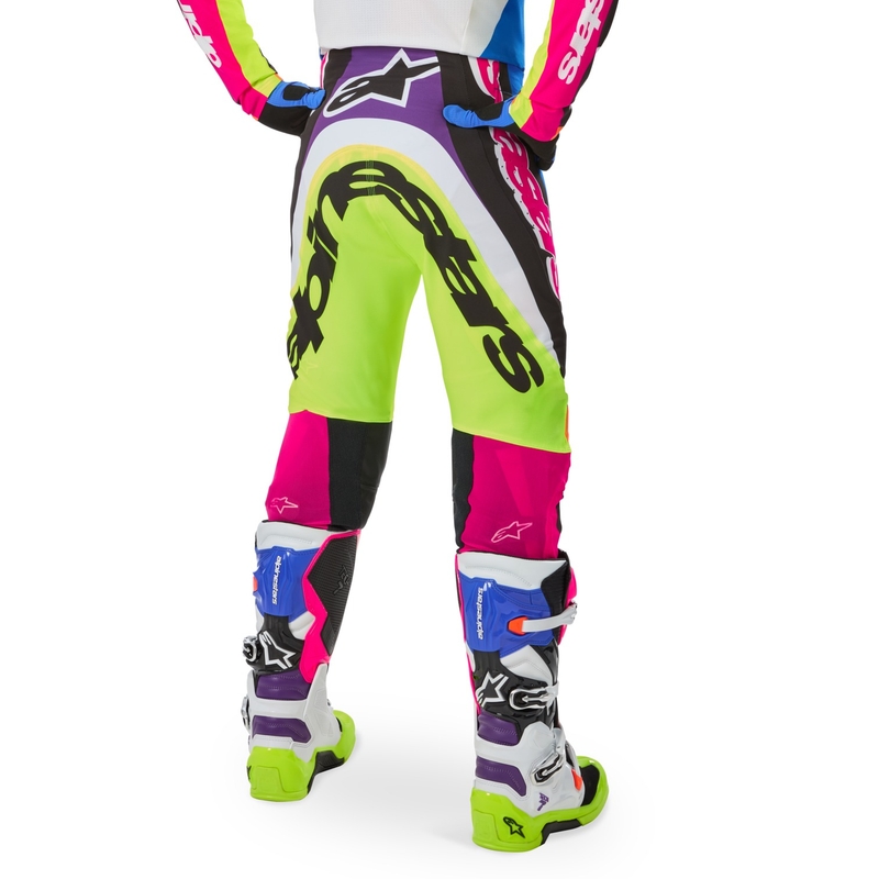 Pantaloni motocross Alpinestars SUPERTECH edizione limitata HAY multicolor