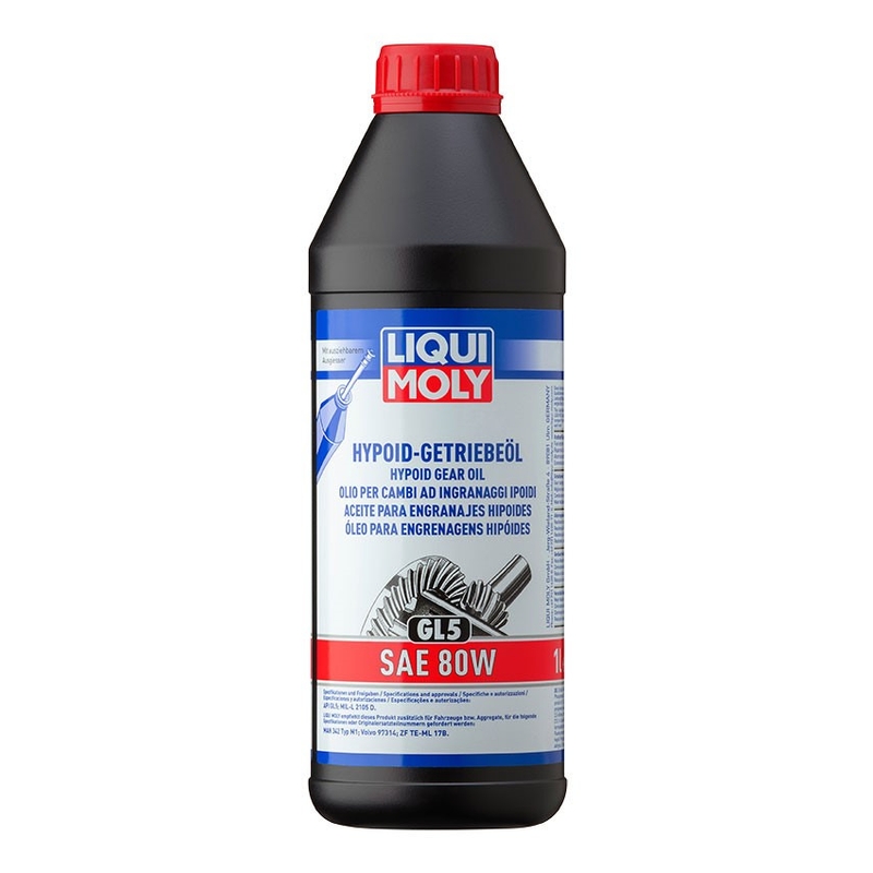 Olio per ingranaggi ipoidi LIQUI MOLY SAE 80W 1 l