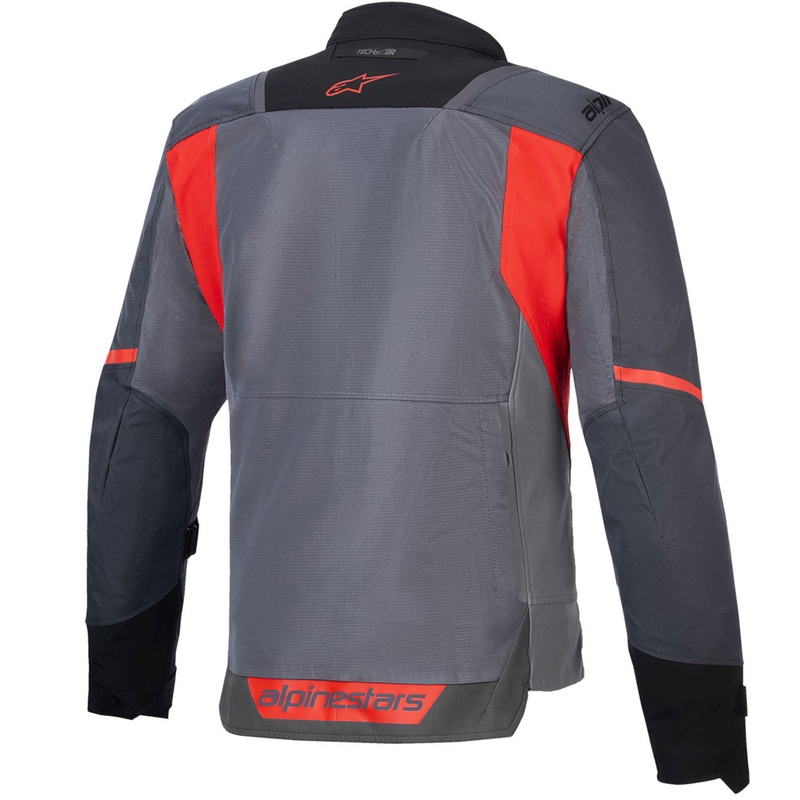 Giacca da moto Alpinestars ST-2 Air grigio-grigio scuro-rosso