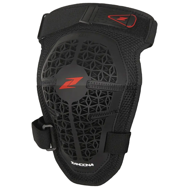 Protezioni ginocchia moto Zandona Netcube Kneeguard nere